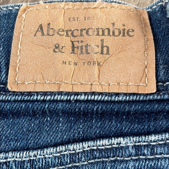 Abercrombie & Fitch Indigo Denim Short Shorts - Picture 2 of 4